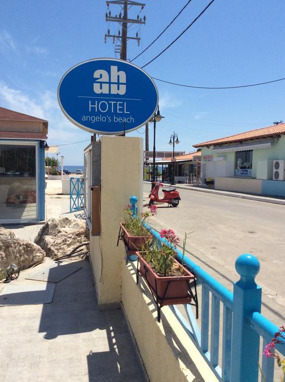 Angelos Beach Hotel ฟาลิรากี ภายนอก รูปภาพ